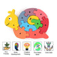 Wooden Snail Number Counting Puzzle