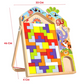 Wooden 3 in 1 Tetris for Kids - Parent Child Edition