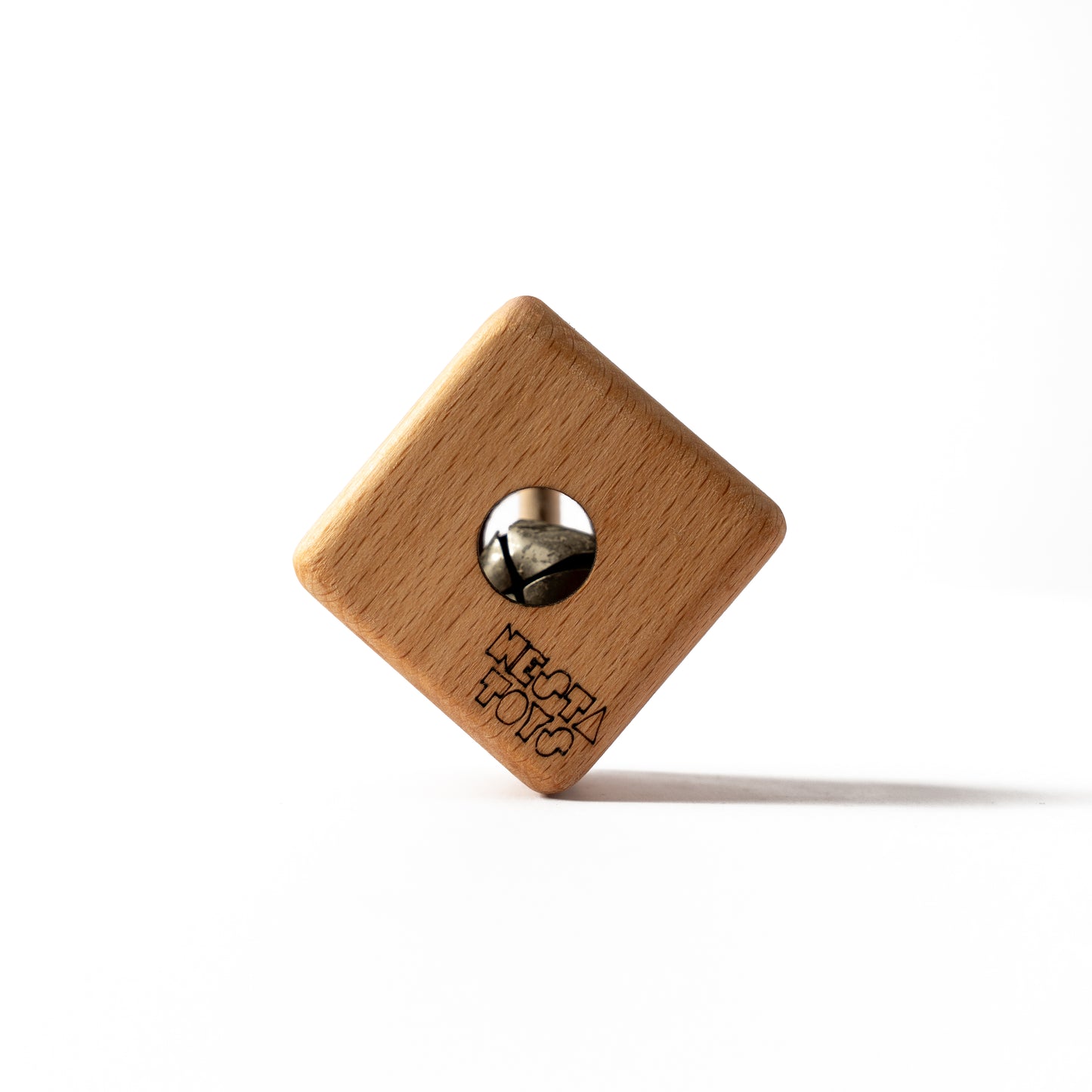 Wooden Cube Rattle