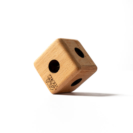 Wooden Cube Rattle
