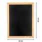 Double Sided Framed Wooden Slate