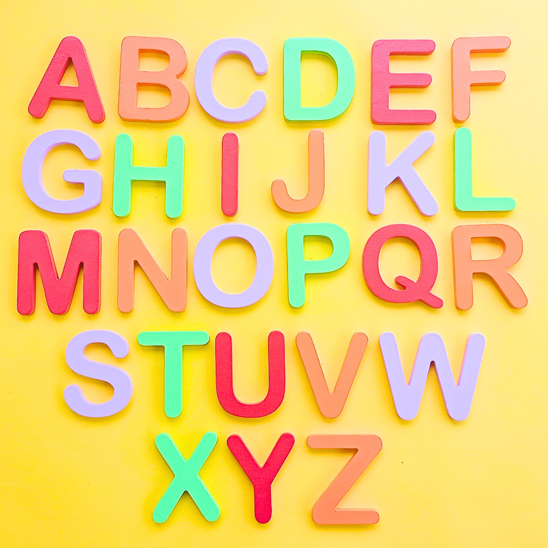 Wooden English Alphabets Learning Toy