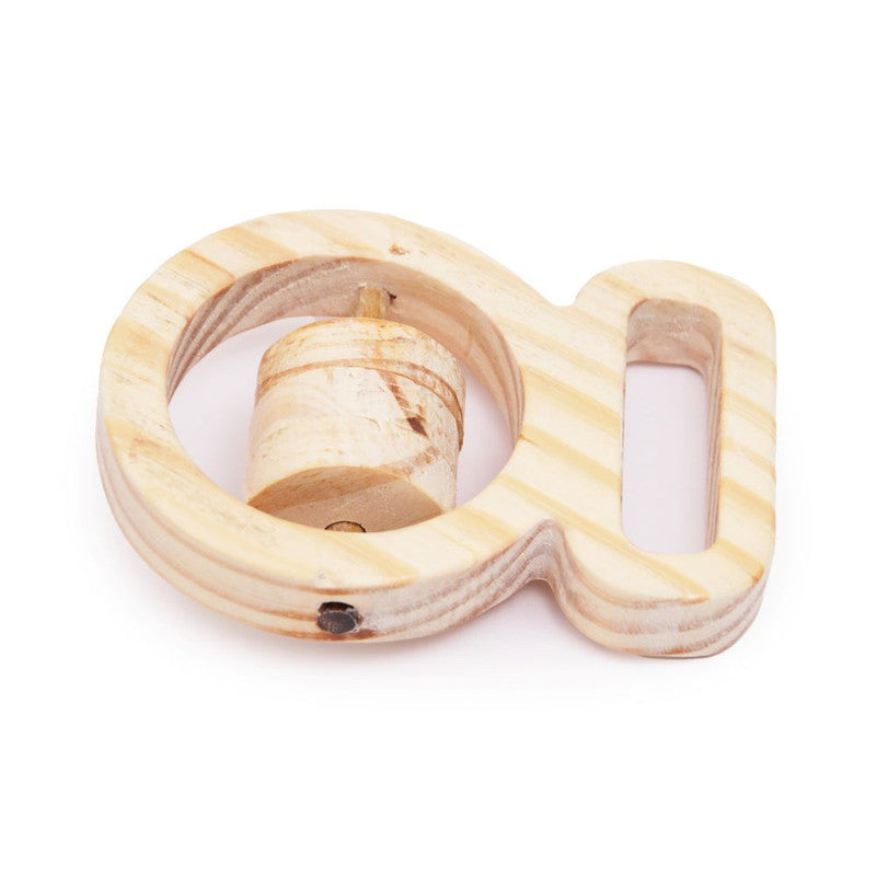 Wooden Grasping Rattle for Babies