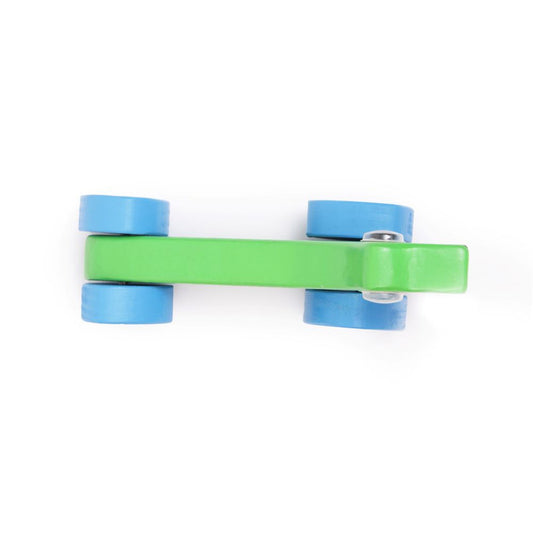Wooden Green Sea Lion Pull Along Toy