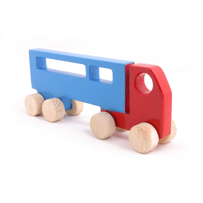 Wooden Jumbo Push Toy Truck