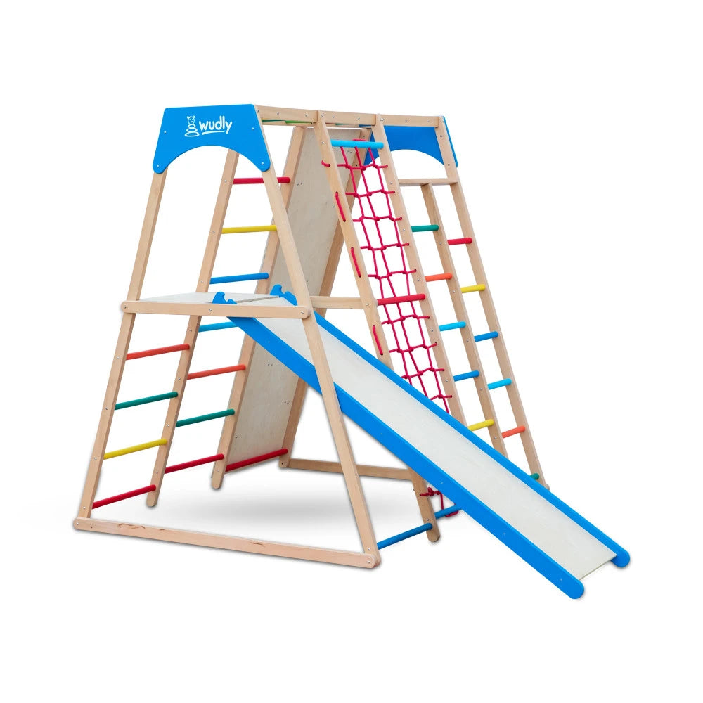 Wooden Jungle Gym for Kids