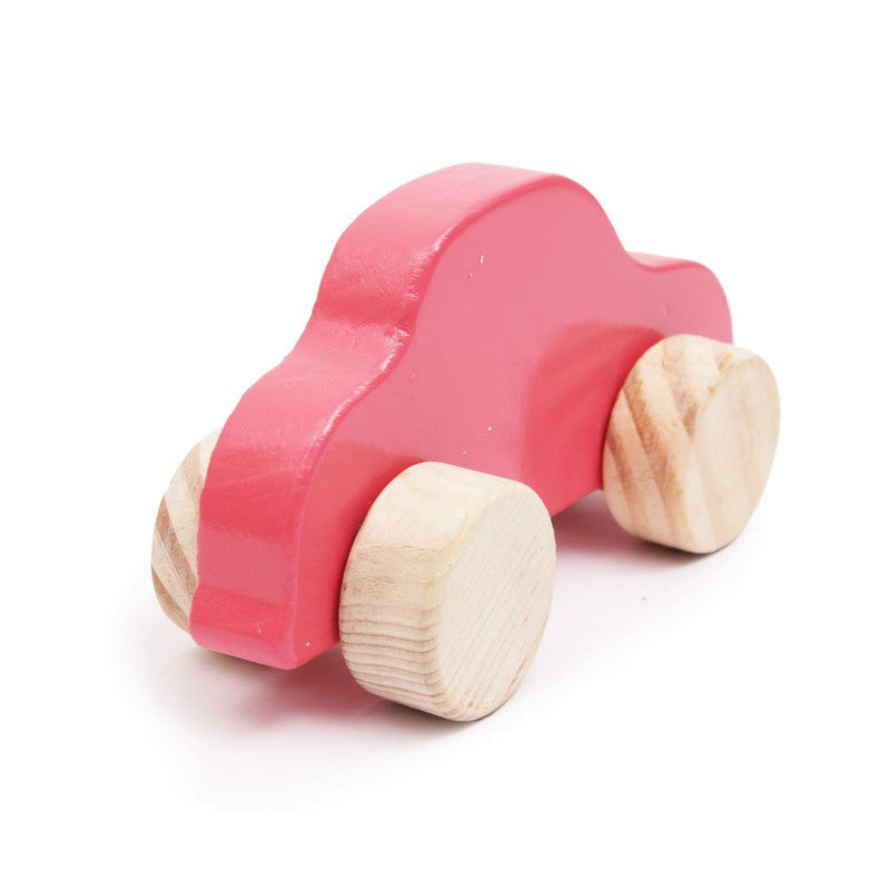 Wooden Large Push Toy Pickup Car