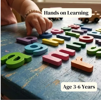 Wooden Lower Case English Alphabet Set Multicolor a-z Letters for Kids