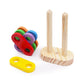 Wooden Magnetic Floating Stacker Building Block - Set of 9 Pieces