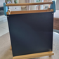 Wooden Tabletop Easel with 3-in-1  Blackboard, Whiteboard, Paper Roll, & Accessories