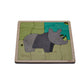 Wooden Tuff Rhinoceros Puzzle