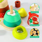 SkilloToys India wooden bear stacker designed for early childhood cognitive development