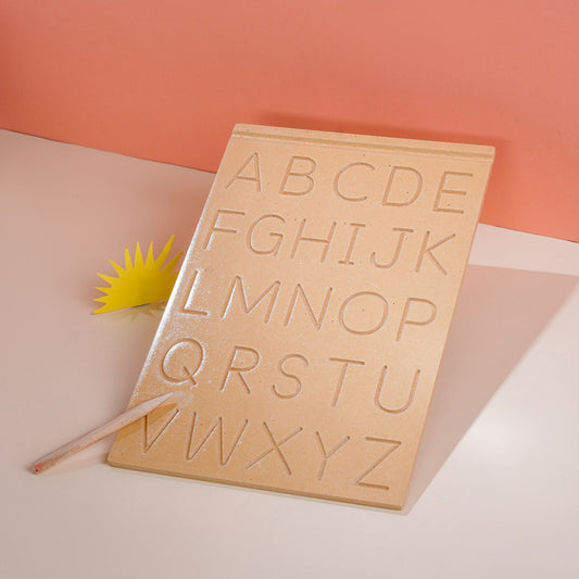 Buy Wooden Capital Alphabet Picture Board for Kids - SkilloToys.com
