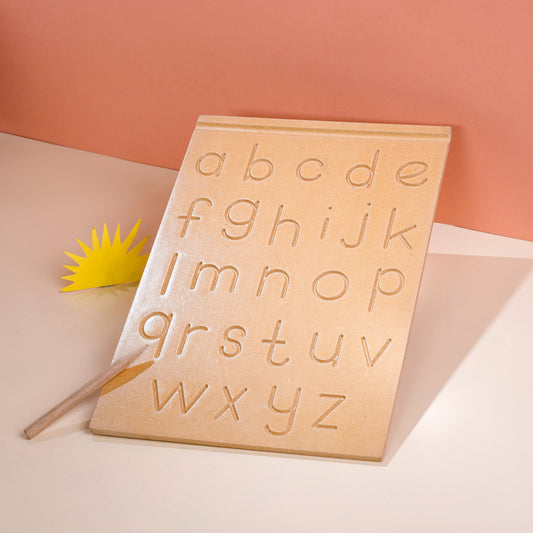 Buy Wooden Lower Alphabet Picture Board for Kids - SkilloToys.com