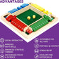 Educational math strategy game, multicolour wooden design for 5-7 year olds