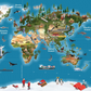 World Map Jigsaw Puzzle  - (108 Jumbo Pieces)