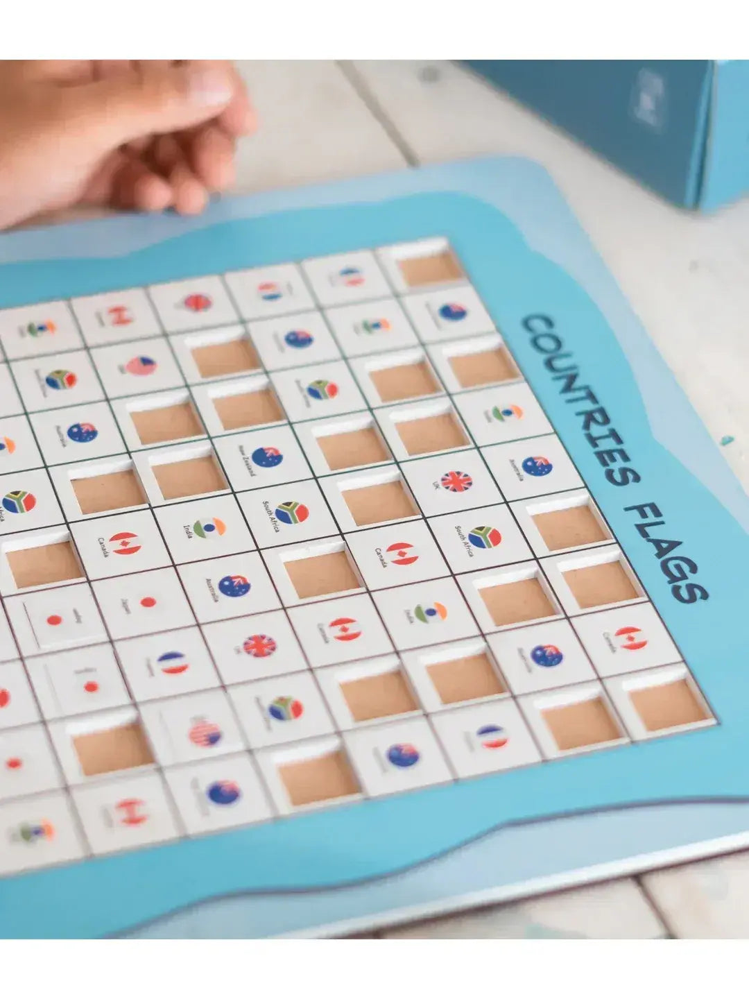 countries flag sudoku world geography logic puzzle - product view 7