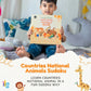 countries national animal sudoku kids logic puzzle - main product image