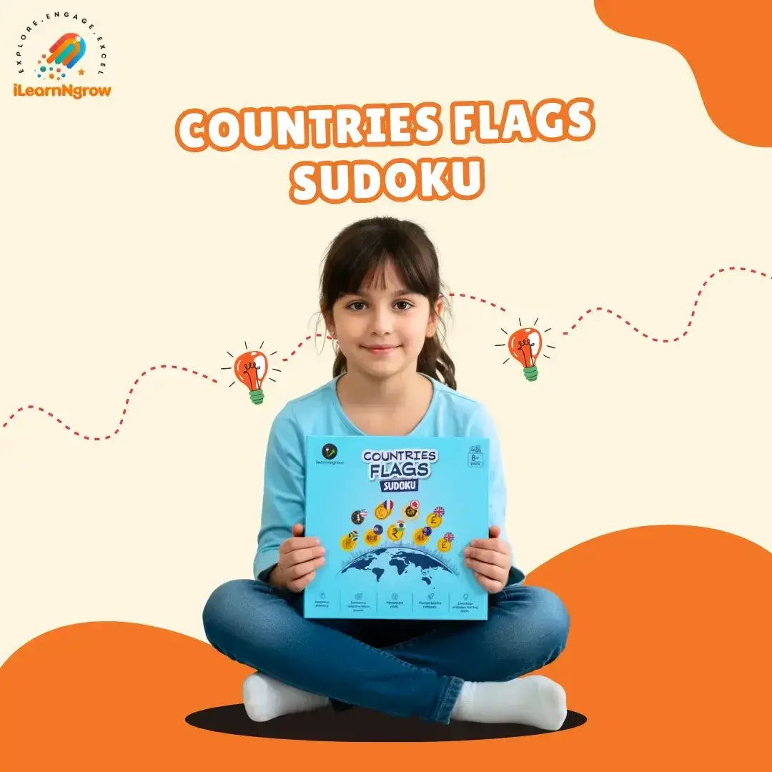 countries sudoku combo kids geography puzzles - product view 2