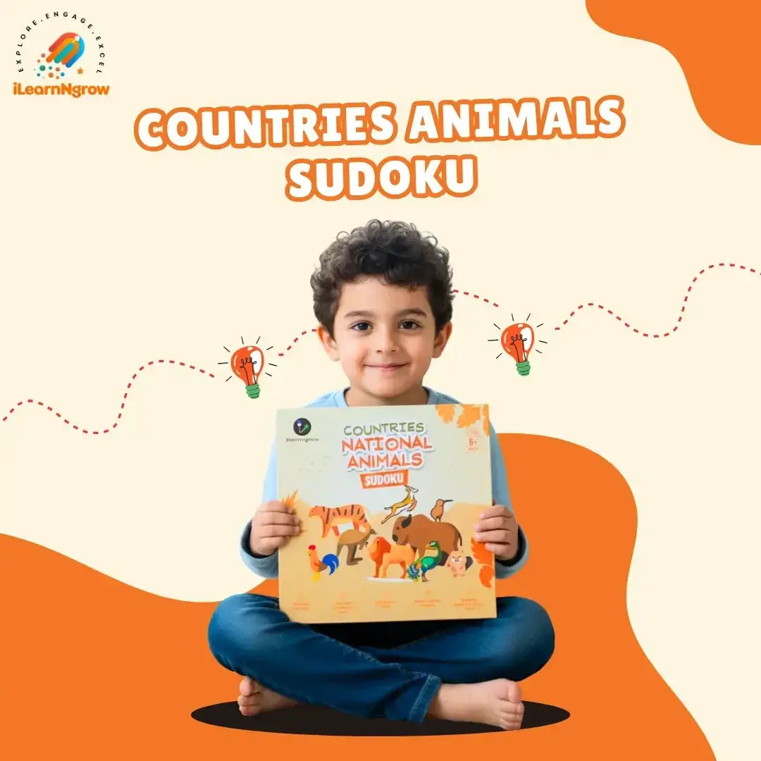 countries sudoku combo kids geography puzzles - product view 3