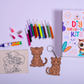 diy animal painting kit 3 in 1 kids craft set - product view 2