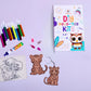 diy animal painting kit 3 in 1 kids craft set - main product image