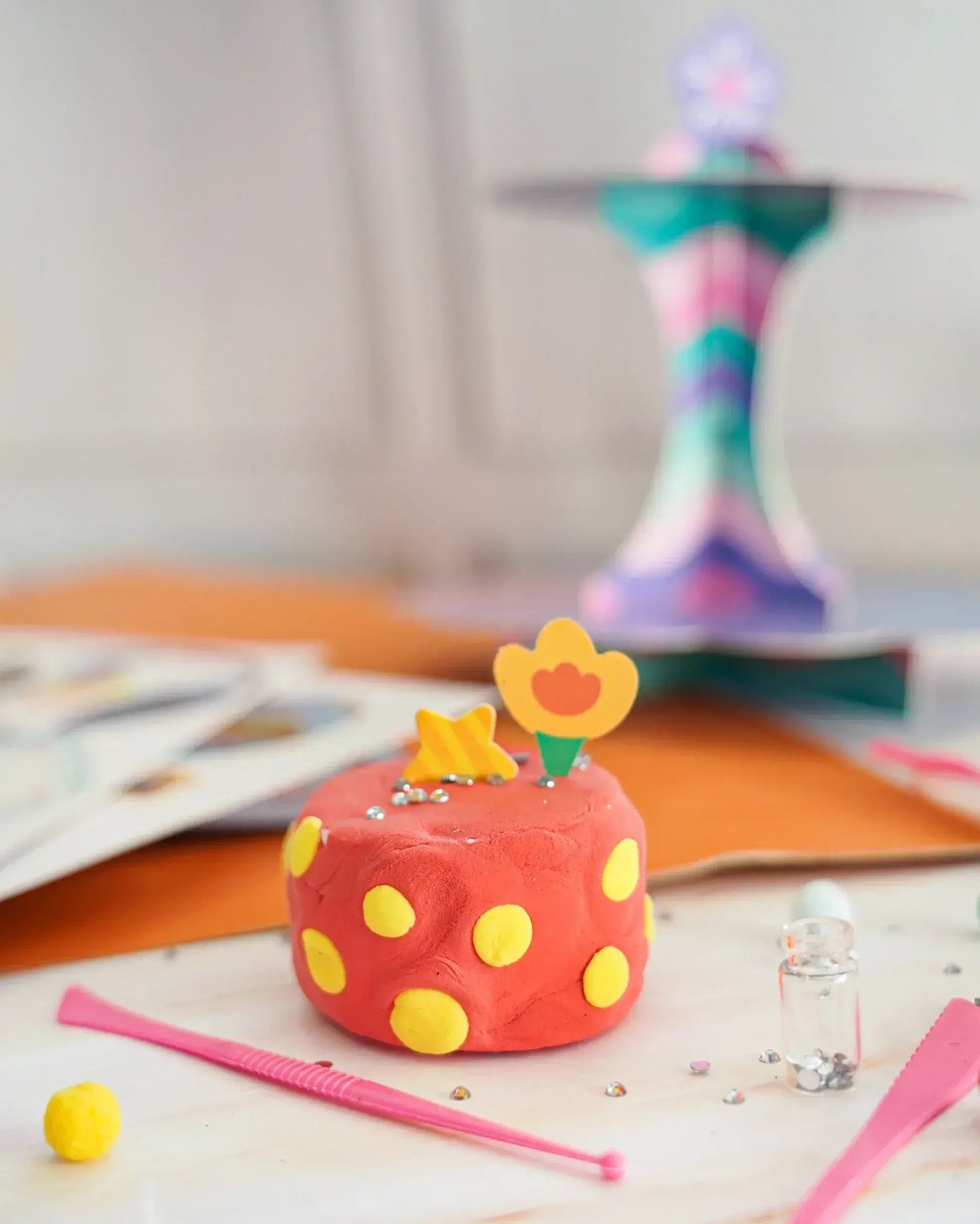 diy dessert clay making kit for kids - product view 8