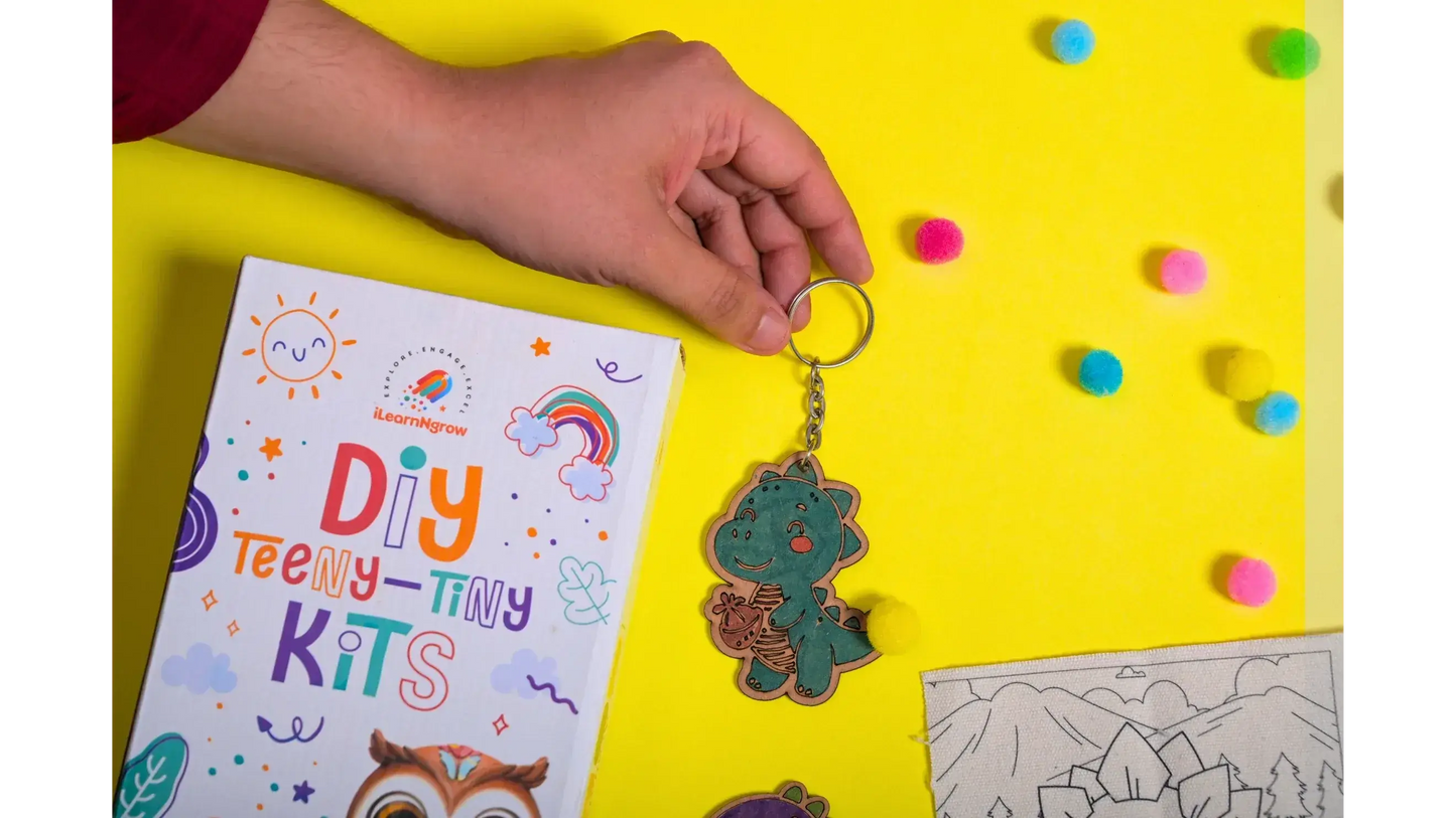 diy dino painting kit 3 in 1 craft set - product view 6