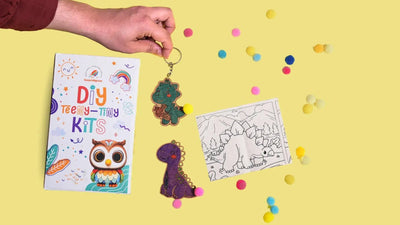 diy dino painting kit 3 in 1 craft set - main product image
