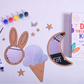 diy mirror decorating kit set of 3 kids craft - product view 4
