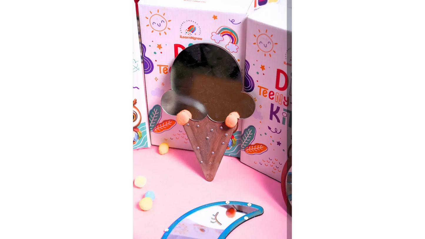 diy mirror decorating kit set of 3 kids craft - product view 8