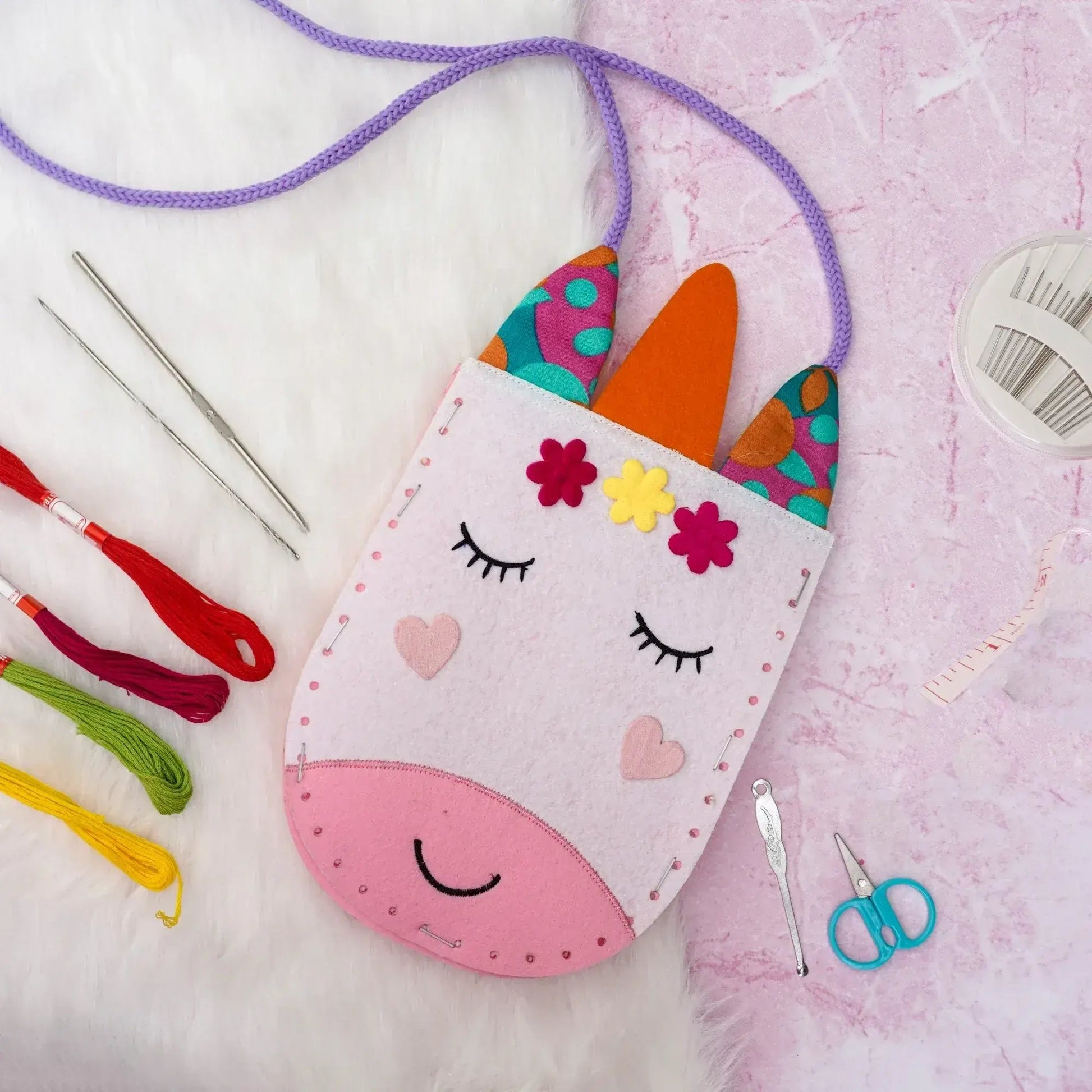 diy sew kit for kids crafting set - product view 5