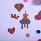 diy unicorn name plate door knob craft kit - product view 8