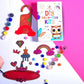 diy unicorn name plate door knob craft kit - main product image