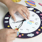 diy wall clock making kit for kids - product view 8