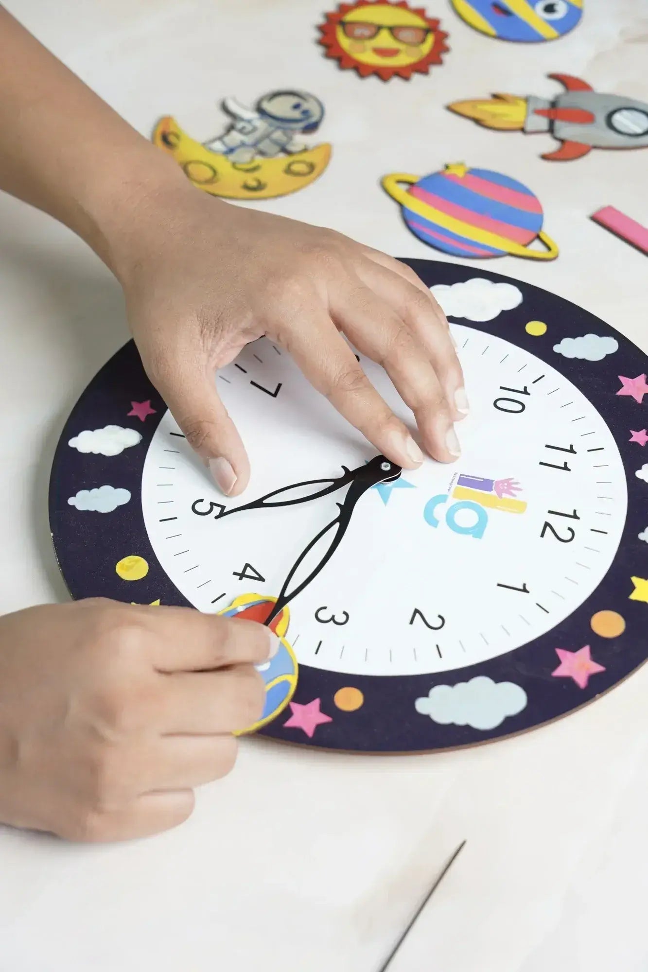 diy wall clock making kit for kids - product view 8
