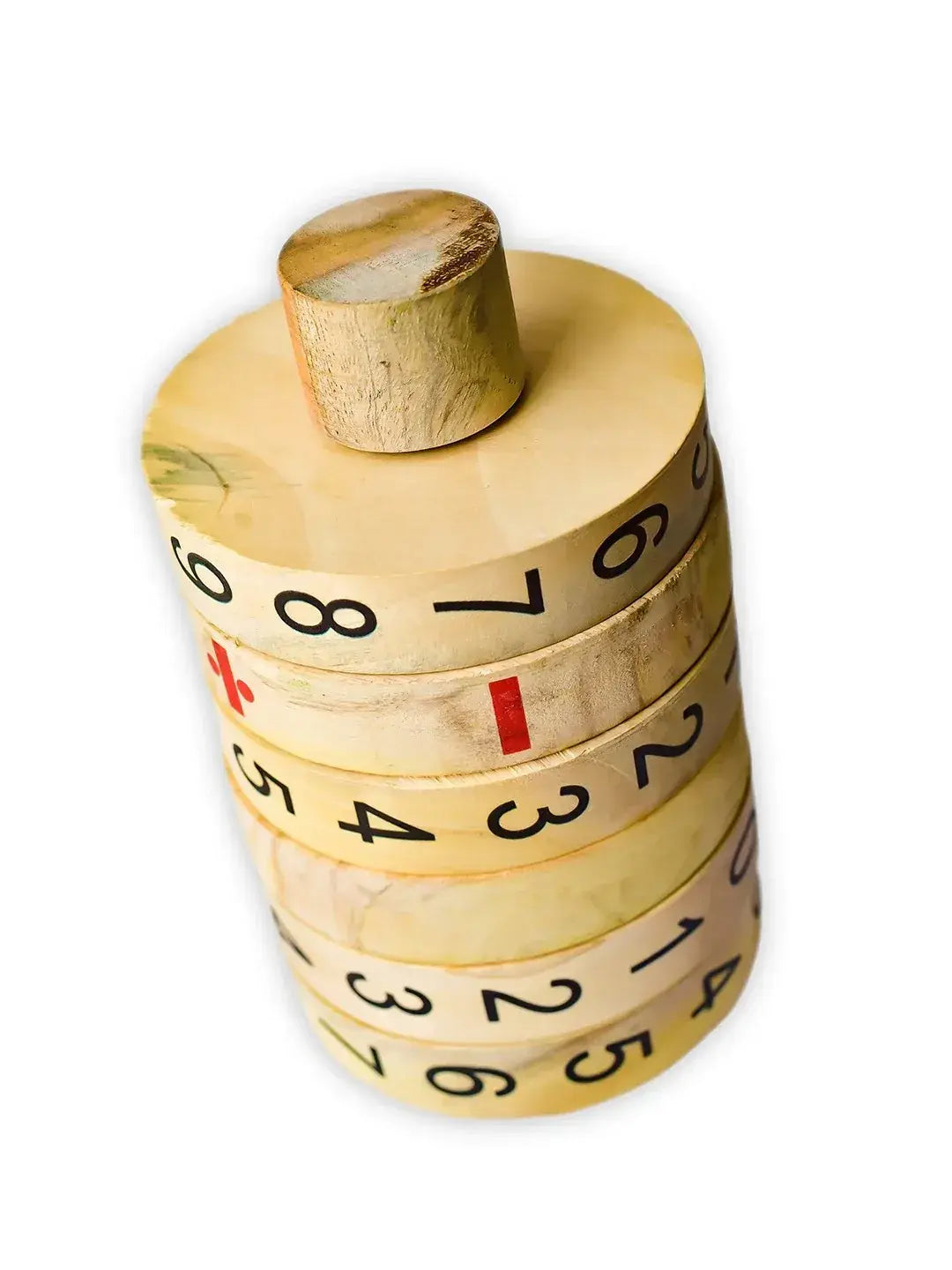 maths calculator for kids interactive wooden learning tool - product view 10