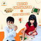 Maths Calculator and Shut The Box Game Combo for Kids - Mental Maths Learning Set