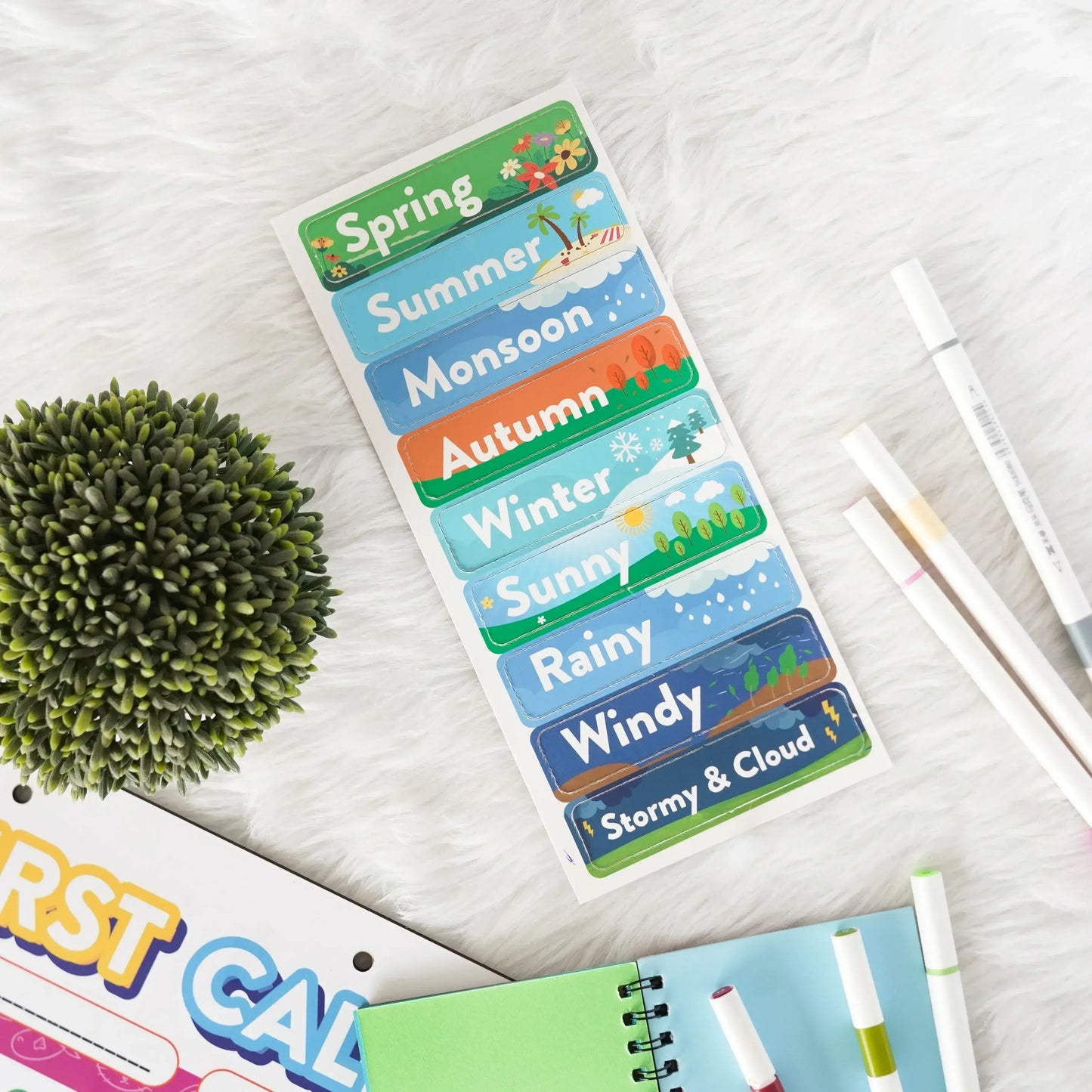 my first home calendar kids time management - product view 14