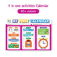 my first home calendar kids time management - main product image