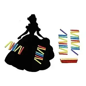 princess black board kids drawing learning - product view 4