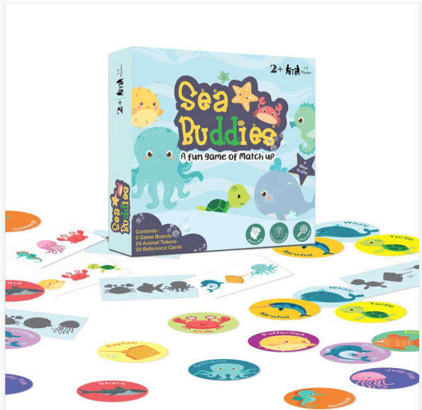 Sea buddies -Dive into fun and learn about sea animal