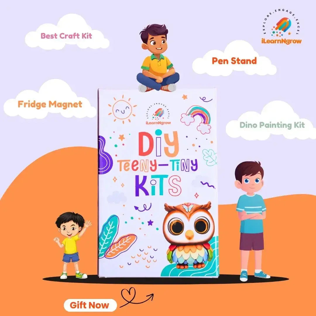 teeny tiny craft bundle kids diy painting kit - product view 2
