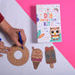 teeny tiny diy dessert craft kit painting set - main product image