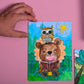 teeny tiny diy puzzle set two kids creative art kit - product view 2