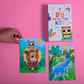 teeny tiny diy puzzle set two kids creative art kit - product view 5