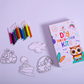 transport theme diy fridge magnet kit kids - product view 2