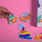 transport theme diy fridge magnet kit kids - product view 3