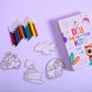 transport theme diy fridge magnet kit kids - product view 7