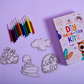 transport theme diy fridge magnet kit kids - product view 8
